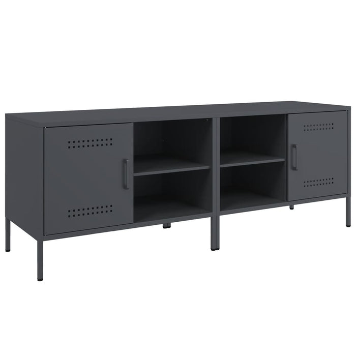 Dulapuri TV, 2 buc., antracit, 68x39x50,5 cm, oțel - WALTI WALTI