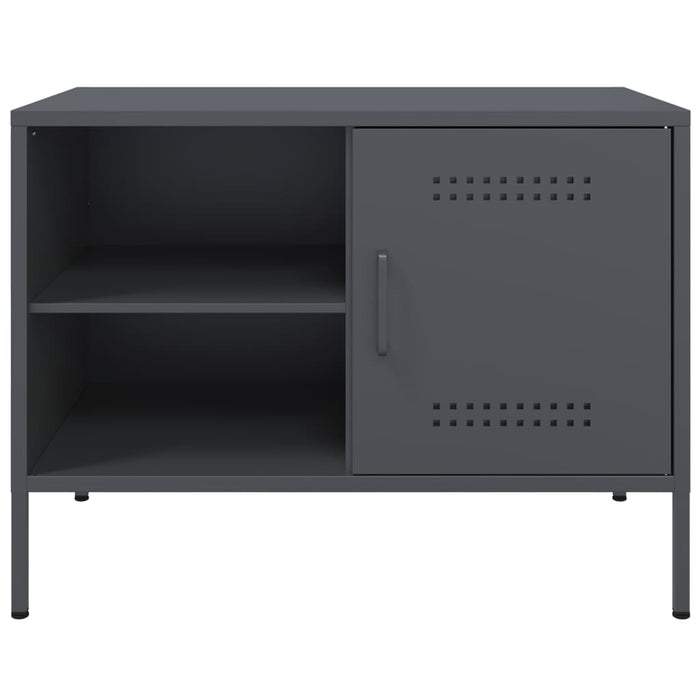 Dulapuri TV, 2 buc., antracit, 68x39x50,5 cm, oțel - WALTI WALTI