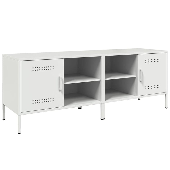 Dulapuri TV, 2 buc., alb, 68x39x50,5 cm, oțel - WALTI WALTI