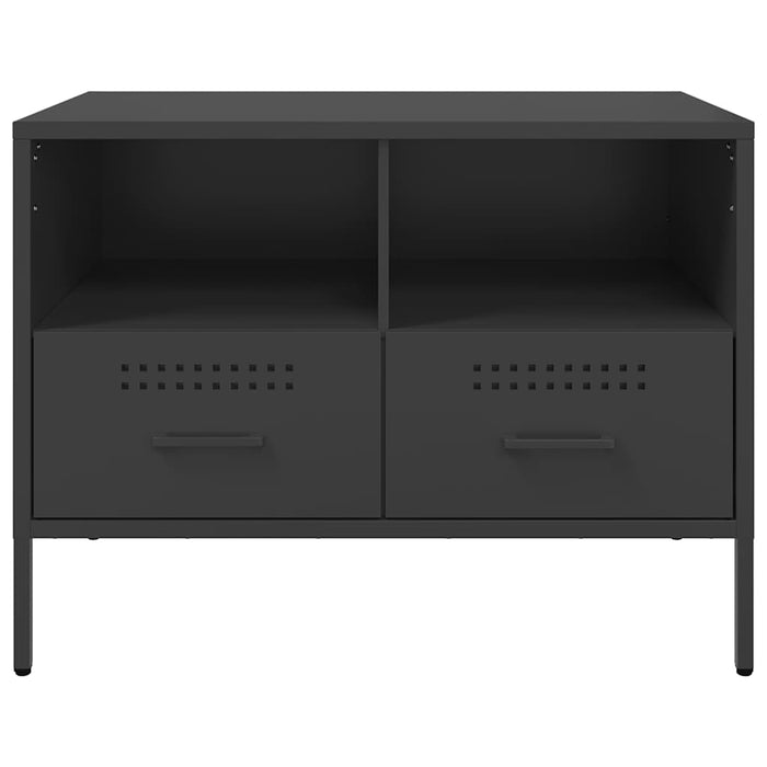 Dulapuri TV, 2 buc., negru, 68x39x50,5 cm, oțel - WALTI WALTI