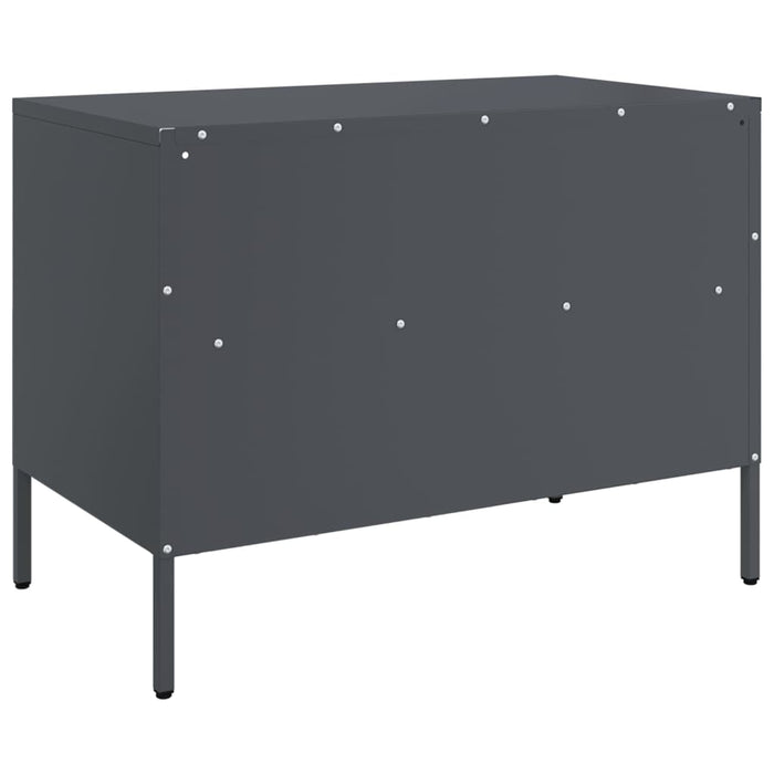 Dulapuri TV, 2 buc., antracit, 68x39x50,5 cm, oțel - WALTI WALTI