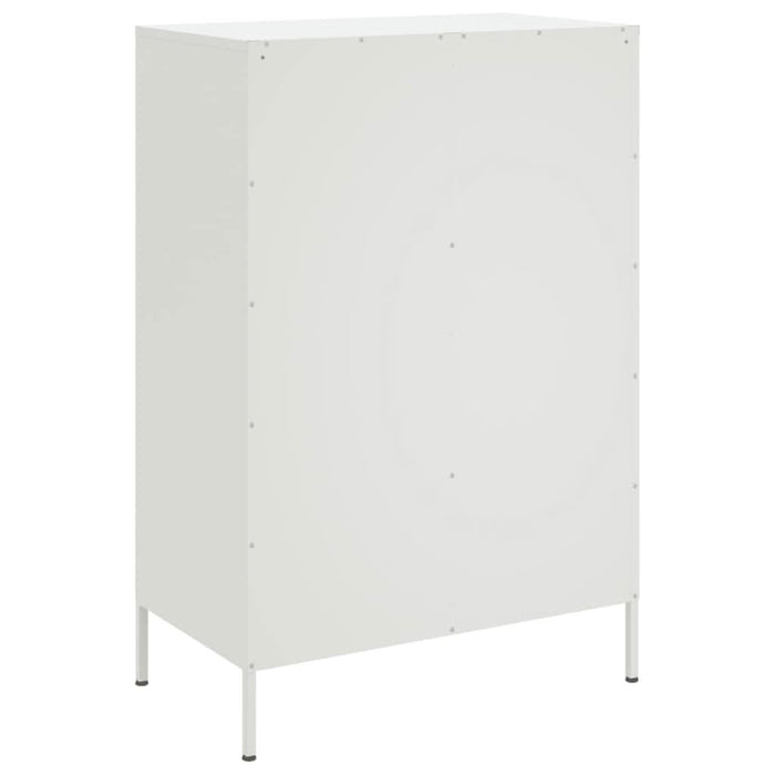 Dulap înalt, alb, 68x39x101,5 cm, oțel laminat la rece - WALTI WALTI
