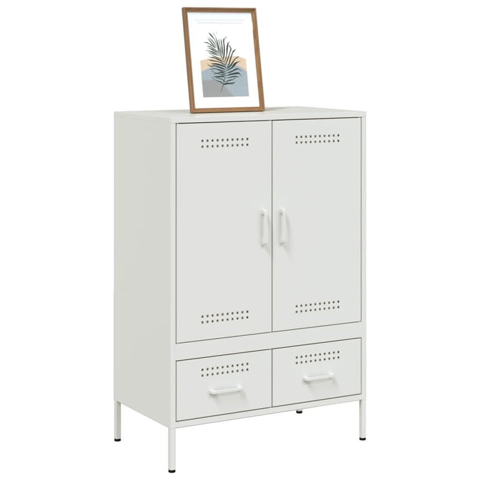 Dulap înalt, alb, 68x39x101,5 cm, oțel laminat la rece - WALTI WALTI