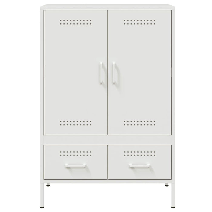 Dulap înalt, alb, 68x39x101,5 cm, oțel laminat la rece - WALTI WALTI