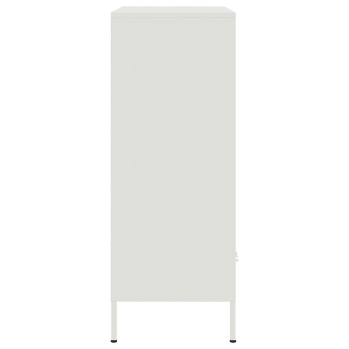 Dulap înalt, alb, 68x39x101,5 cm, oțel laminat la rece - WALTI WALTI