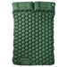 Saltea de camping auto-gonflabilă, cu perne, 2 persoane, verde - WALTI WALTI