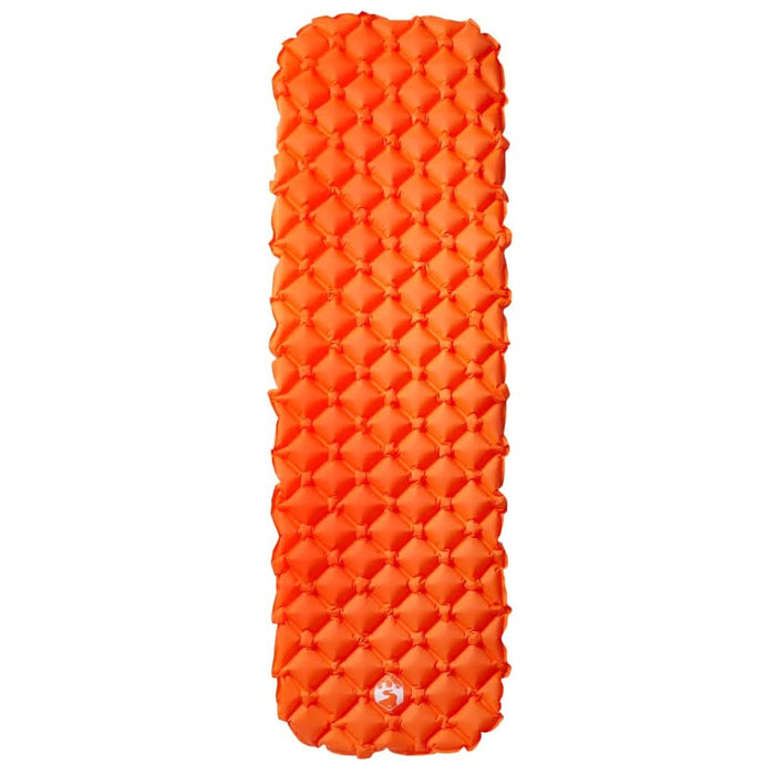Saltea gonflabilă de camping, 1 persoană portocaliu 190x58x6 cm - WALTI WALTI