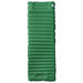 Saltea camping auto-gonflabilă, cu pernă, 1 persoană, verde - WALTI WALTI