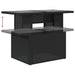 Set mobilier de grădină cu perne, 6 piese, negru, poliratan - WALTI WALTI