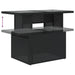 Set mobilier de grădină cu perne, 6 piese, negru, poliratan - WALTI WALTI