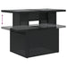Set mobilier de grădină cu perne, 6 piese, negru, poliratan - WALTI WALTI