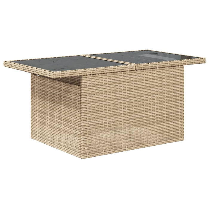 Set canapele de grădină, 8 piese, cu perne, bej, poliratan - WALTI WALTI
