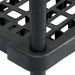 Raft depozitare cu 5 polițe, negru, 93,5x45,5x194,5 cm, PP - WALTI WALTI