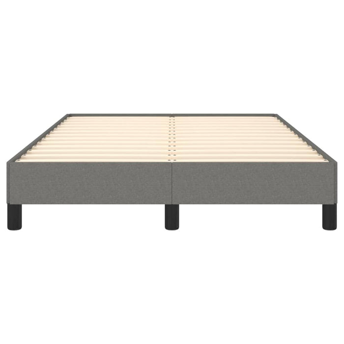 Cadru de pat fără saltea gri închis 120x190 cm țesătură WALTI