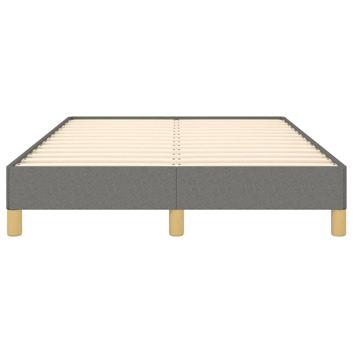 Cadru de pat fără saltea gri închis 120x190 cm țesătură WALTI