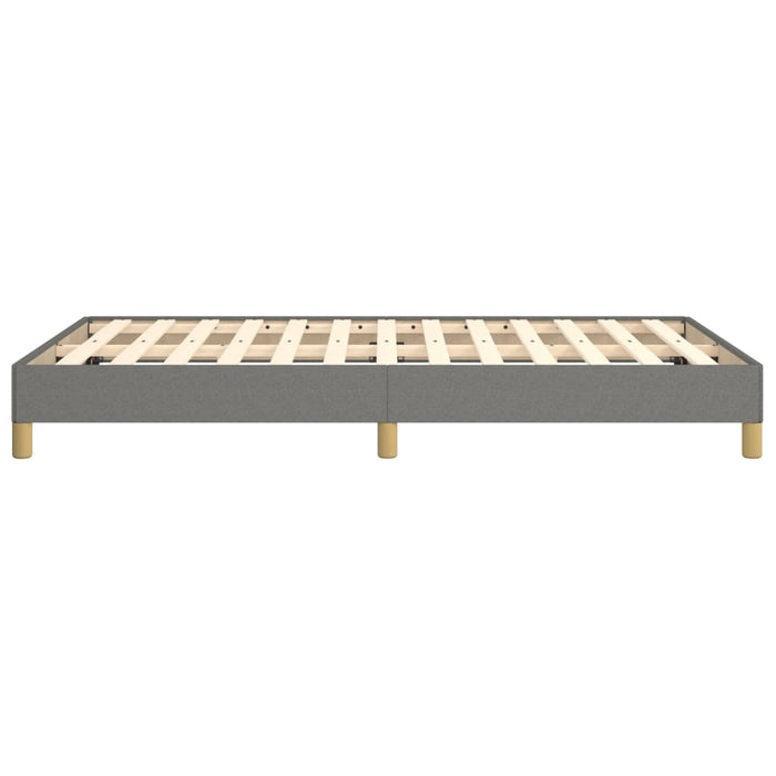 Cadru de pat fără saltea gri închis 120x190 cm țesătură WALTI
