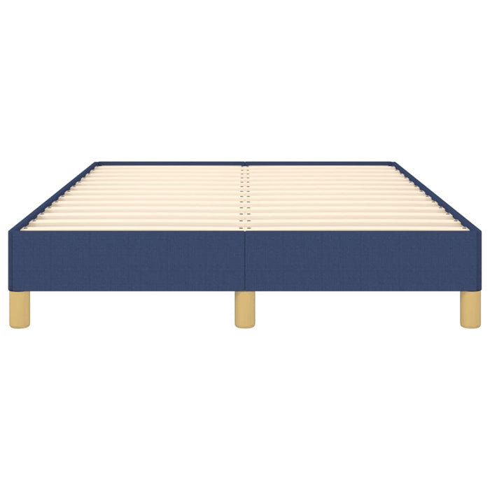 Cadru de pat fără saltea Albastru 120x190 cm țesătură WALTI