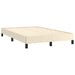 Cadru de pat fără saltea cremă 120x190 cm piele artificială - WALTI WALTI