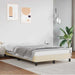 Cadru de pat fără saltea cremă 120x190 cm piele artificială - WALTI WALTI