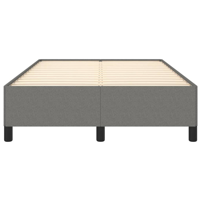 Cadru de pat fără saltea gri închis 120x190 cm țesătură WALTI