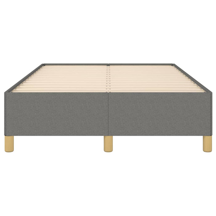Cadru de pat fără saltea gri închis 120x190 cm țesătură WALTI