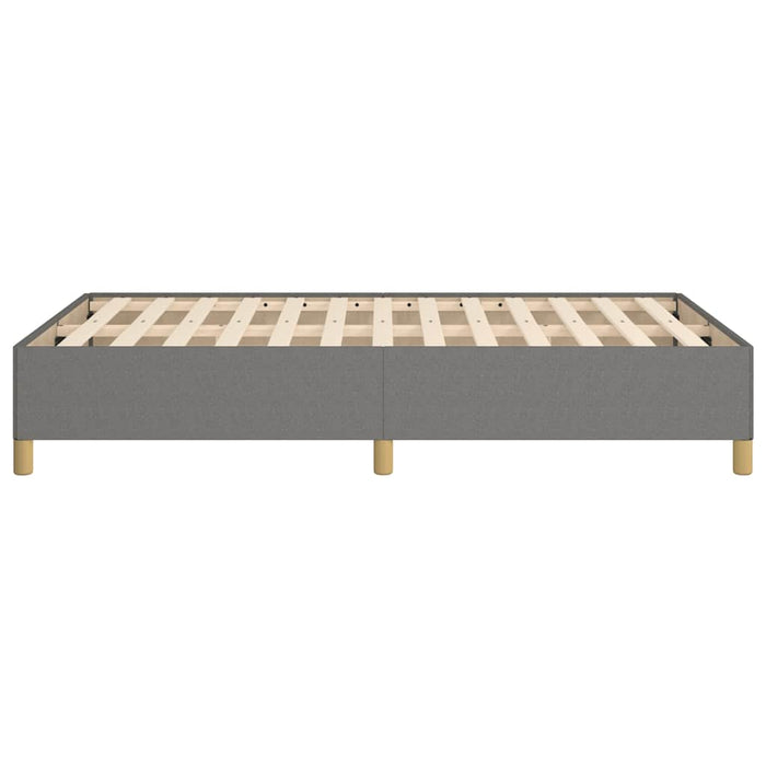 Cadru de pat fără saltea gri închis 120x190 cm țesătură WALTI