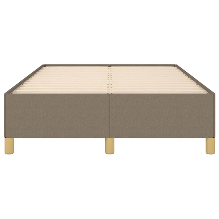 Cadru de pat fără saltea Taupe 120x190 cm țesătură WALTI