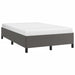 Cadru de pat fără saltea gri 120x190 cm piele artificială - WALTI WALTI