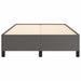 Cadru de pat fără saltea gri 120x190 cm piele artificială - WALTI WALTI