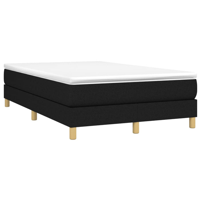 Pat box spring cu saltea, negru, 120x190 cm, catifea - WALTI WALTI
