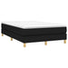 Pat box spring cu saltea, negru, 120x190 cm, catifea - WALTI WALTI