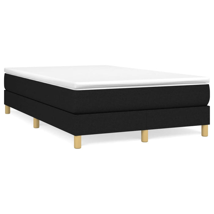 Pat box spring cu saltea, negru, 120x190 cm, catifea - WALTI WALTI