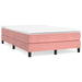 Pat box spring cu saltea, negru, 120x190 cm, catifea - WALTI WALTI