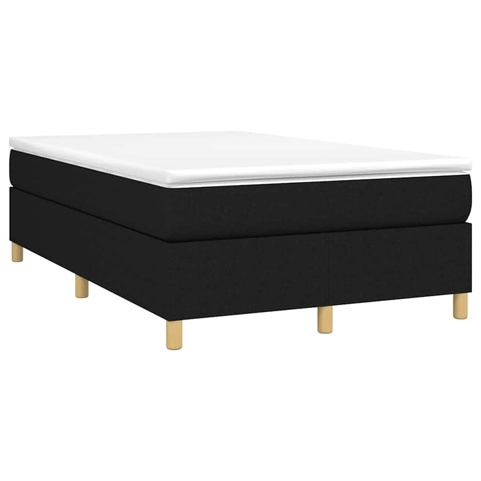 Pat box spring cu saltea, negru, 120x190 cm, catifea - WALTI WALTI