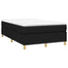 Pat box spring cu saltea, negru, 120x190 cm, catifea - WALTI WALTI