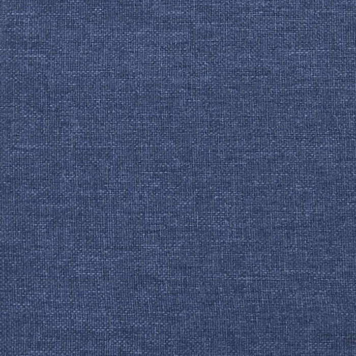 Pat box spring cu saltea, albastru, 120x190 cm, material textil - WALTI WALTI