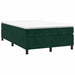 Pat box spring cu saltea, verde închis, 120x190 cm, catifea - WALTI WALTI