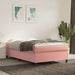 Pat box spring cu saltea, negru, 120x190 cm, catifea - WALTI WALTI