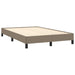 Pat box spring cu saltea, taupe, 120x190 cm material textil - WALTI WALTI