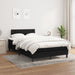 Pat box spring cu saltea, negru, 120x190 cm, catifea - WALTI WALTI