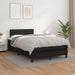 Pat box spring cu saltea, negru, 120x190 cm, piele ecologică - WALTI WALTI