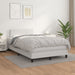 Pat box spring cu saltea, alb, 120x190 cm, piele ecologică - WALTI WALTI