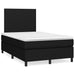 Pat box spring cu saltea, negru, 120x190 cm, catifea - WALTI WALTI