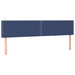 Pat box spring cu saltea, albastru, 120x190 cm, material textil - WALTI WALTI