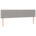 Pat box spring cu saltea, gri deschis, 120x190 cm, textil - WALTI WALTI