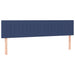 Pat box spring cu saltea, albastru, 120x190 cm, material textil - WALTI WALTI