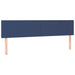 Pat box spring cu saltea, albastru, 120x190 cm, material textil - WALTI WALTI