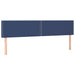Pat box spring cu saltea, albastru, 120x190 cm, material textil - WALTI WALTI