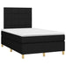 Pat box spring cu saltea, negru, 120x190 cm, catifea - WALTI WALTI