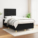Pat box spring cu saltea, negru, 120x190 cm, catifea - WALTI WALTI